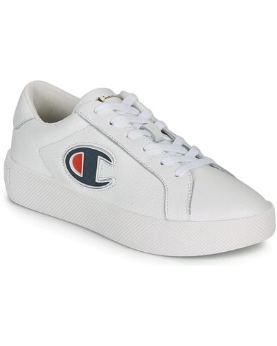 Champion Era Leather Women's Shoes (trainers) In White