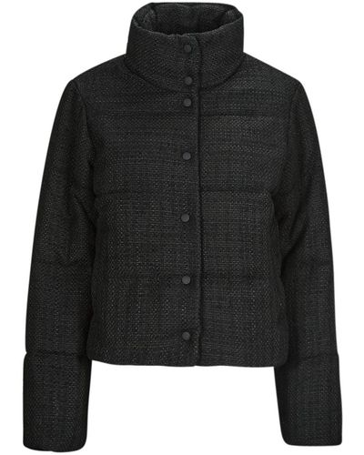 ONLY Duffel Coats Onlwiki Boucle Mix Puffer Jacket Otw - Black