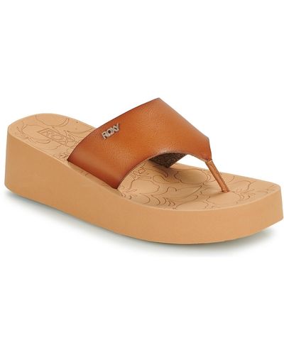 Roxy Flip Flops / Sandals (shoes) Sunset Dreams - Brown