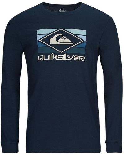 Quiksilver Long Sleeve T-shirt Qs Rainbow Ls - Blue
