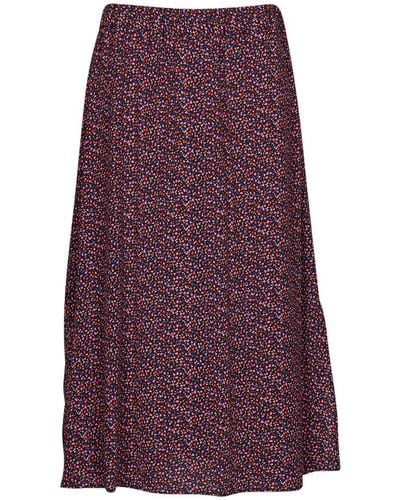 Esprit Skirt Skirt Midi Aop - Purple