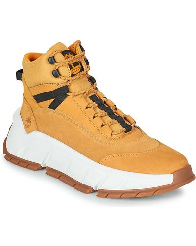 Timberland Tbl Turbo Hiker Shoes (high-top Trainers) - Yellow