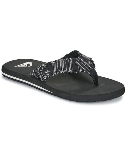 Quiksilver Flip Flops / Sandals (shoes) Monkey Abyss - Black