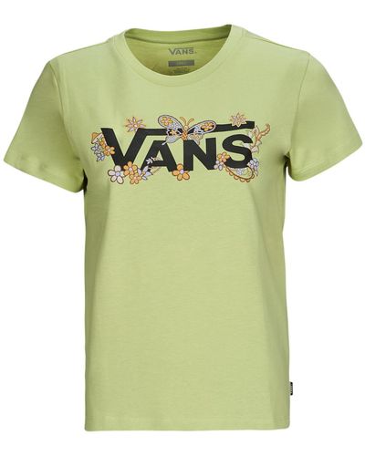 Vans T Shirt Trippy Paisley Crew - Green