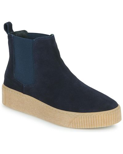 Casual Attitude New0002 Mid Boots - Blue