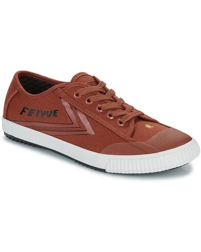 Feiyue Shoes (trainers) Fe Lo 1920 Canvas Cny - Brown