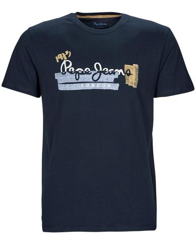 Pepe Jeans T Shirt Rafa - Blue