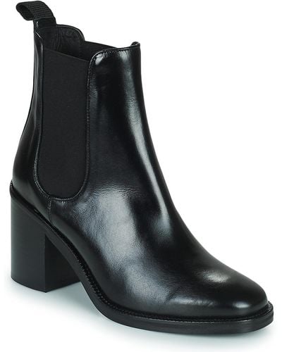 Minelli Laiza Low Ankle Boots - Black
