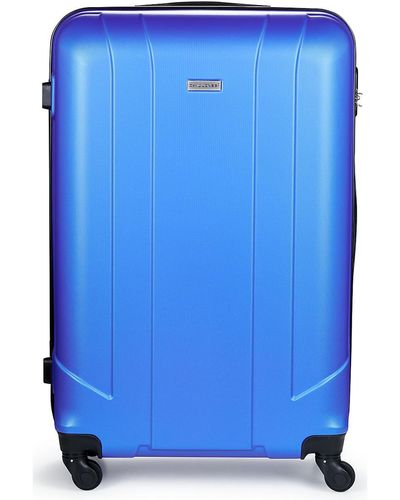 David Jones Hard Suitcase Ba-1057-3 - Blue