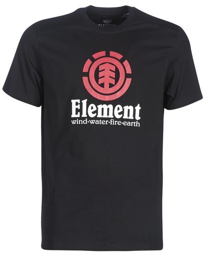 Element Vertical Ss T Shirt - Black
