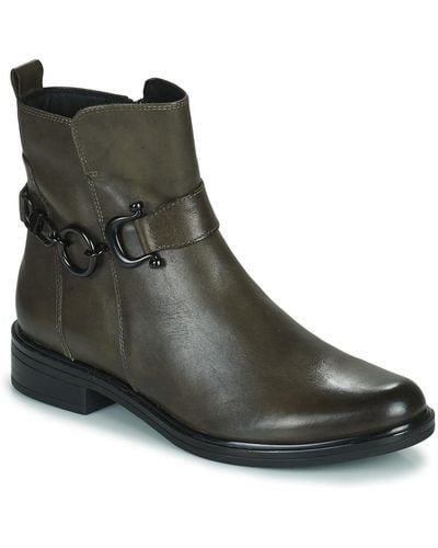 Caprice 25300 Mid Boots - Green