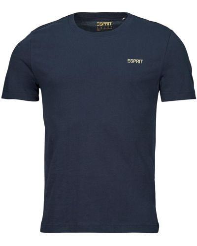 Esprit T Shirt Sus F Aw Cn Ss - Blue