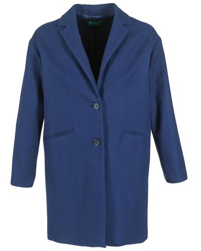 Benetton Agrete Coat - Blue