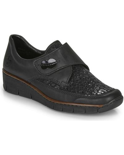 Rieker 537c0-02 Casual Shoes - Black