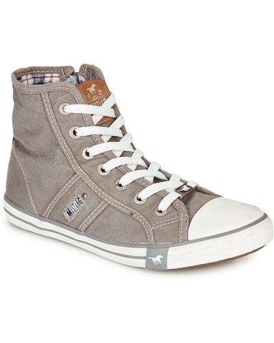 Mustang Gallego Shoes (high-top Trainers) - Grey