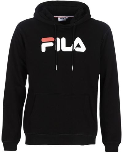 Fila Sudadera Pure Hoody Men's Sweatshirt In Black