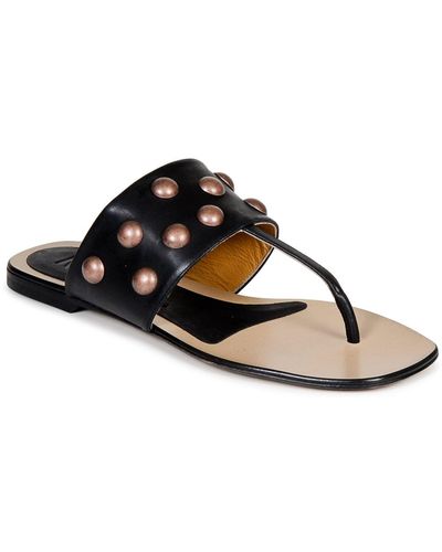 Key Té Flip Flops / Sandals (shoes) Dellia - Black