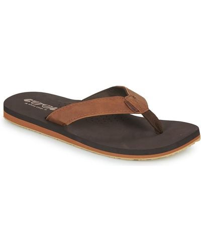 Cool shoe Flip Flops / Sandals (shoes) Sin - Brown