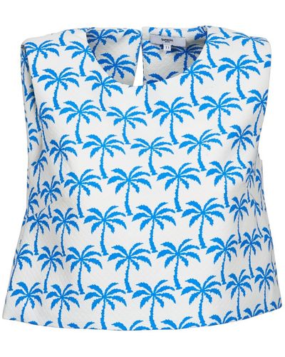 Suncoo Lana Tops / Sleeveless T-shirts - Blue