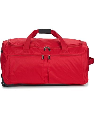 David Jones Soft Suitcase B-888-1-red