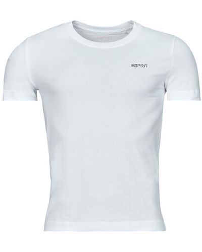 Esprit T Shirt Sus F Aw Cn Ss - White