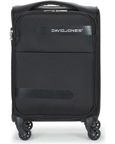 David Jones Soft Suitcase Ba-5049-3 - Black