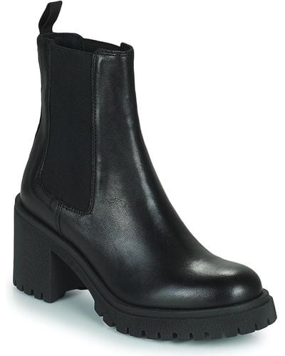 Minelli Labilla Low Ankle Boots - Black