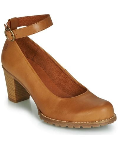Casual Attitude Jalayele Court Shoes - Brown