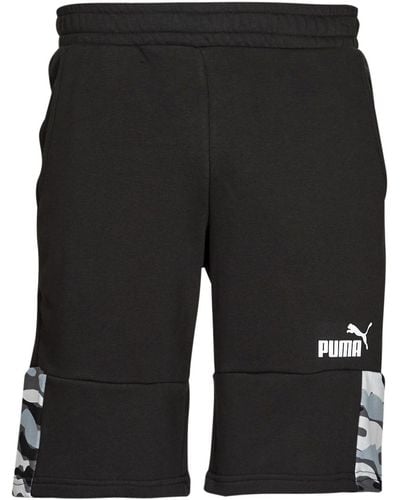 PUMA Shorts Ess Block Camo - Black