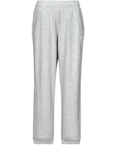 New Balance Tracksuit Bottoms French Terry JOGGER - Grey