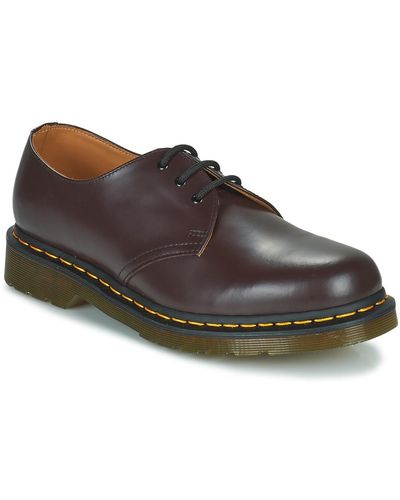Dr. Martens 1461 Burgundy Smooth Casual Shoes - Multicolour