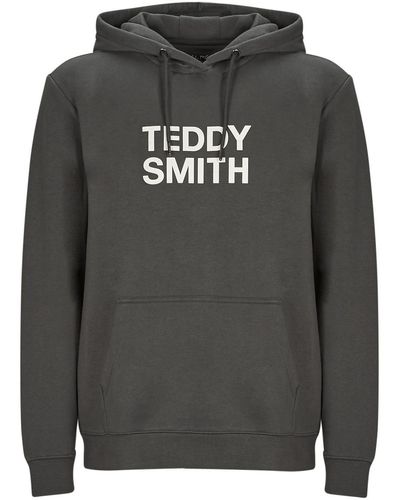 Teddy Smith Sweatshirt Siclass Hoody - Grey