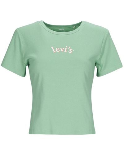 Levi's T Shirt Graphic Rickie Tee - Green