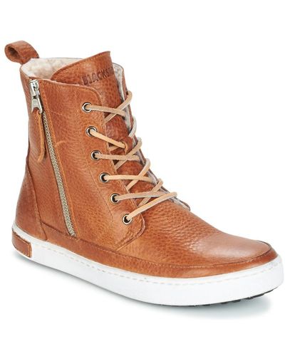 Blackstone Cw96 Shoes (high-top Trainers) - Brown