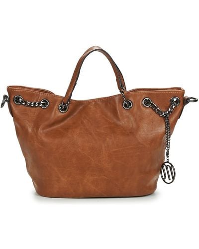 Moony Mood Qualinia Handbags - Brown
