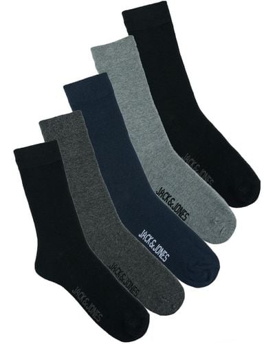 Jack & Jones Socks Jacjens Sock 5 Pack - Black