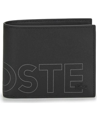 Lacoste Fg Seasonal Purse Wallet - Black