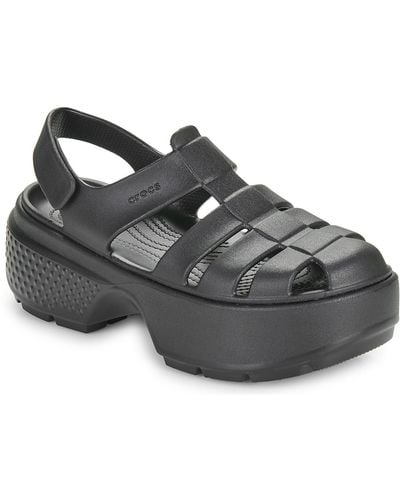 Crocs™ Sandals Stomp Fisherman Sandal - Grey