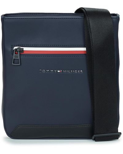 Tommy Hilfiger Pouch Th Ess Corp Mini Crossover - Blue