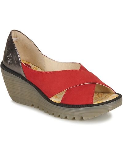 Fly London Sandals Yoma - Red