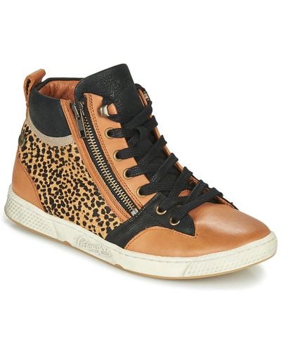 Pataugas Julia/po F4f Shoes (high-top Trainers) - Brown