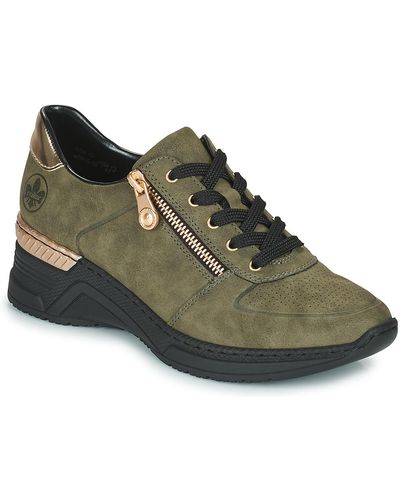 Rieker N4305-54 Shoes (trainers) - Green
