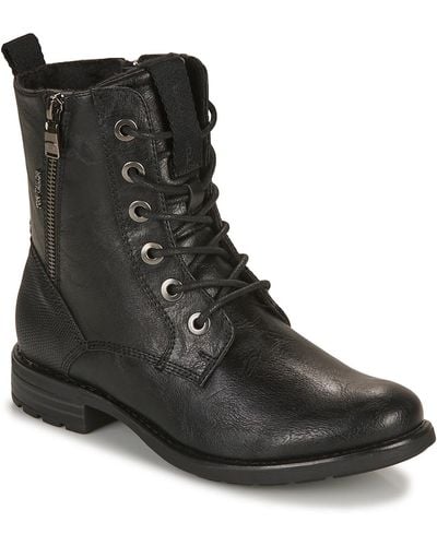 Tom Tailor Mid Boots 93303-noir - Black