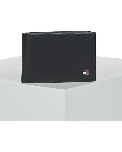 Tommy Hilfiger Purse Wallet Eton Mini Cc Flap Coin Pocket - Black