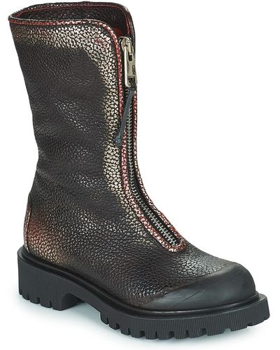 A.s.98 Topdog Mid Boots - Red