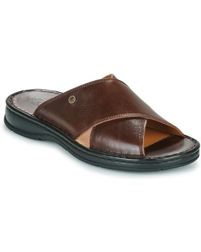 Casual Attitude Mules / Casual Shoes New003 - Brown