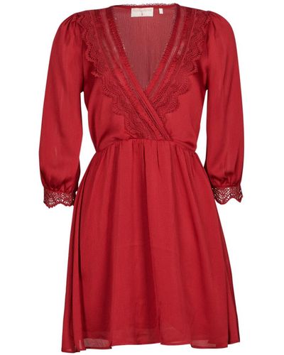 Moony Mood Pabidose Dress - Red