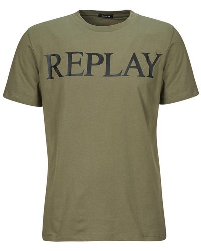 Replay T Shirt M6757-000-2660 - Green