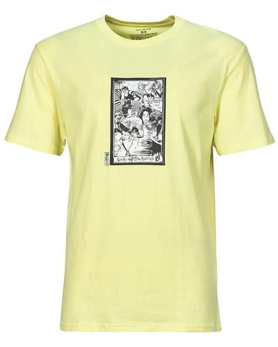 Volcom T Shirt Maditi Bsc Sst - Yellow