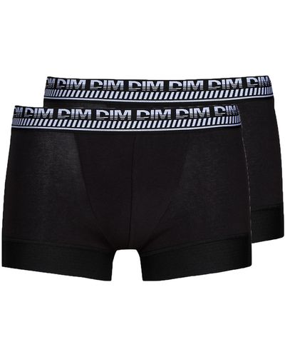 DIM 3d Flex Stay Fit X 2 Boxer Shorts - Black